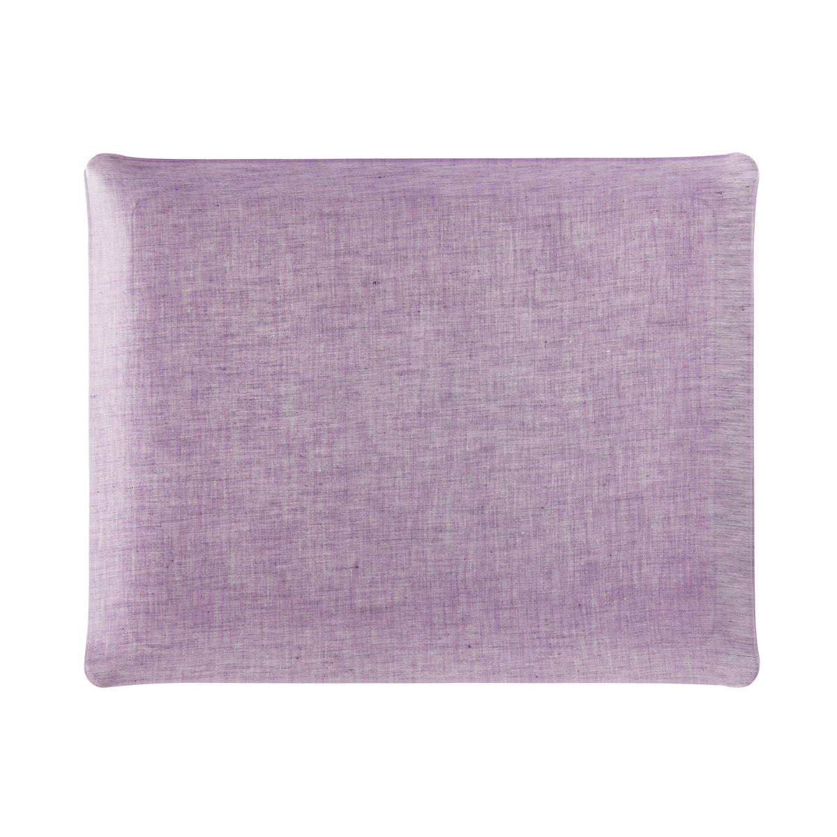 Nina Campbell Fabric Tray Large Amethyst against a white background