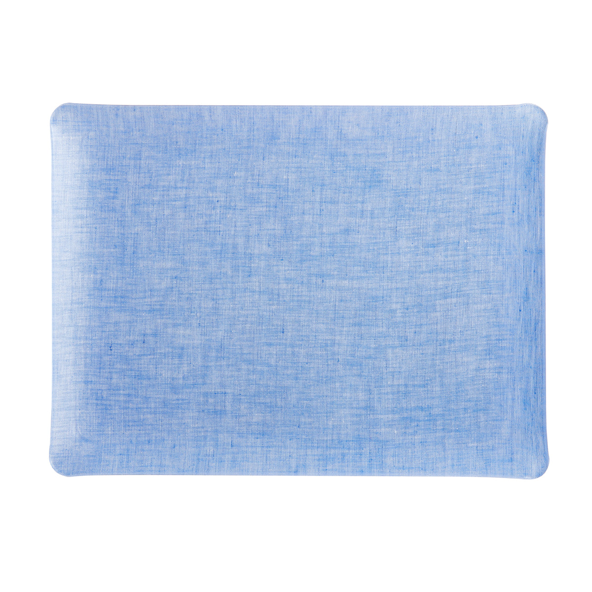 Nina Campbell Fabric Tray Medium Blue against a white background