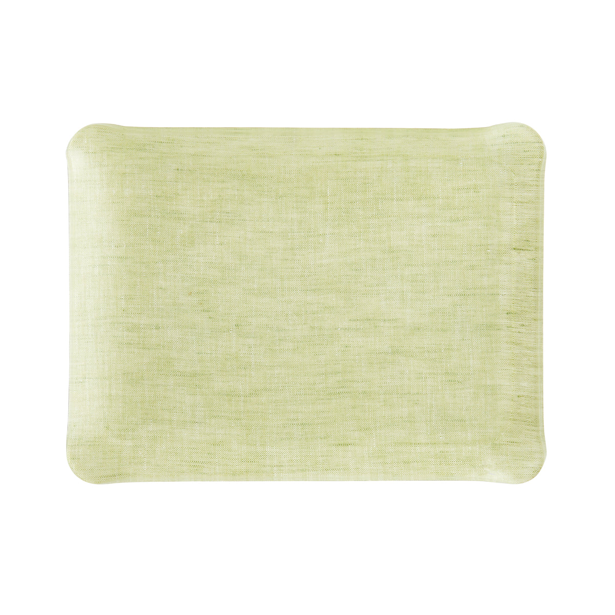 Nina Campbell Fabric Tray Small Green against a white background