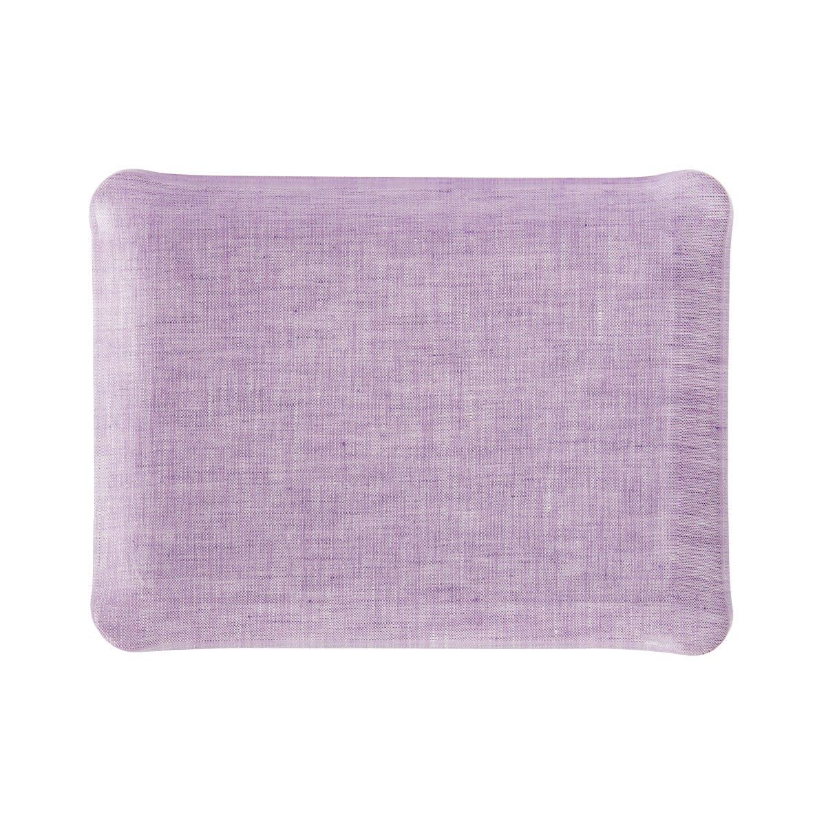 Nina Campbell Fabric Tray Small Amethyst against a white background