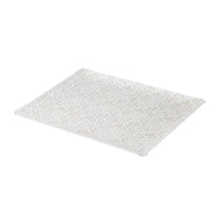 Nina Campbell Fabric Tray Medium Basketweave Beige against a white background