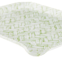 Nina Campbell Fabric Tray Small - Basketweave Green