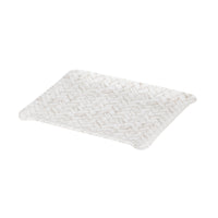 Nina Campbell Fabric Tray Small Basketweave Beige against a white background
