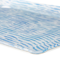 Nina Campbell Fabric Tray Medium Arles Blue close up