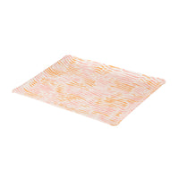 Nina Campbell Fabric Tray Medium Arles Pink/Orange against a white background