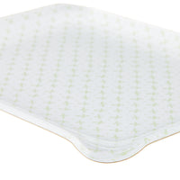 Nina Campbell Fabric Tray Small Sprig Green close up