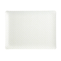 Nina Campbell Fabric Tray Medium Sprig Green against a white background