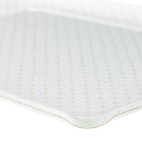 Nina Campbell Fabric Tray Medium Sprig Green close up