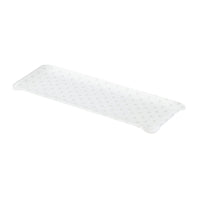 Nina Campbell Fabric Tray Oblong Heart Grey against a white background