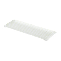 Nina Campbell Fabric Tray Oblong Sprig Green against a white background
