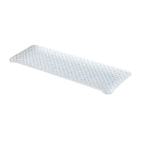 Nina Campbell Fabric Tray Oblong Sprig Blue against a white background