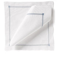 Nina Campbell Hemstitch Napkin Blue