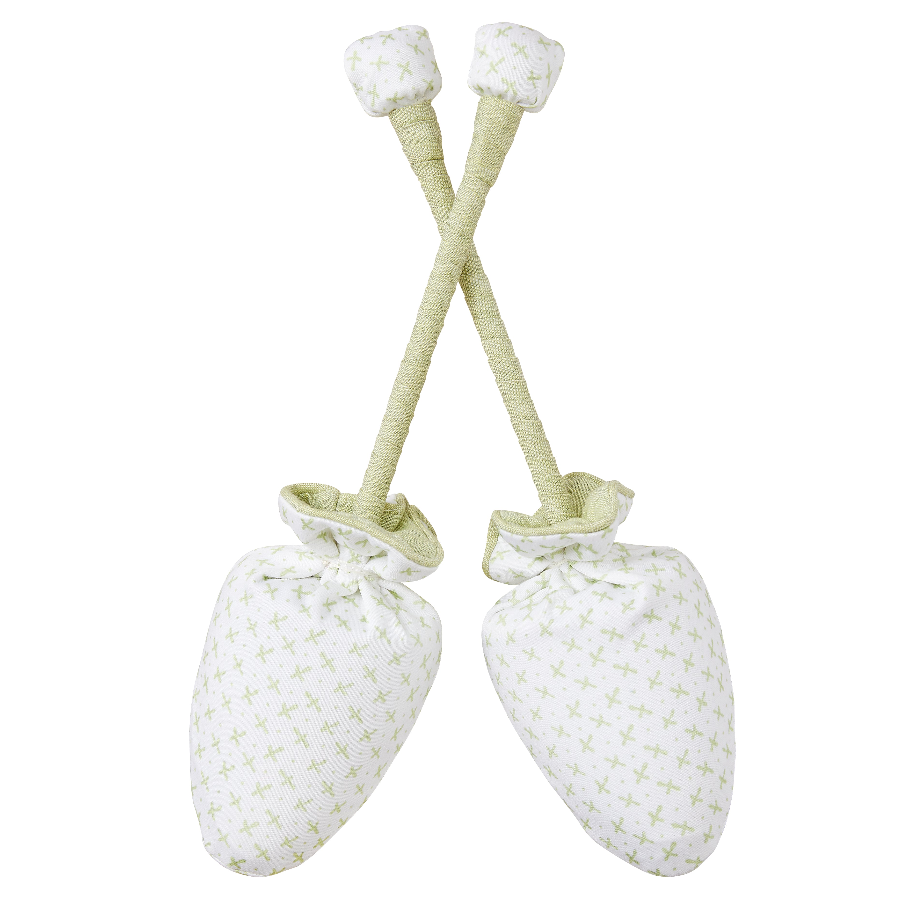 Pair of Shoe Trees Sprig Green