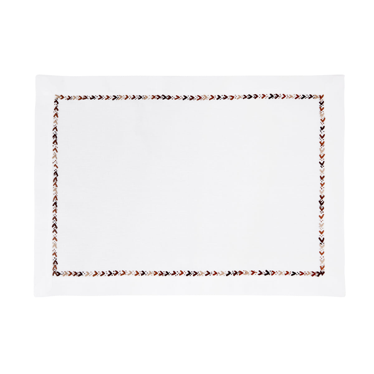 Nina Campbell Ornament Border Placemat Neutral against a white background