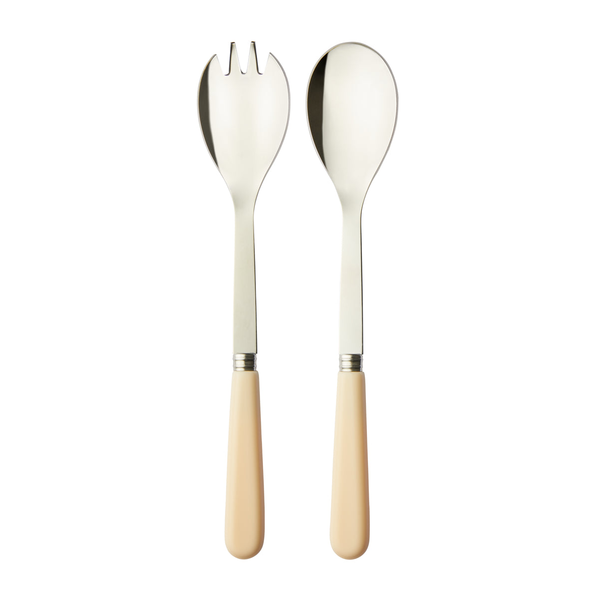 Ivory Salad Set 2 Piece