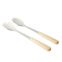 Ivory Salad Set 2 Piece