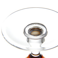 Nina Campbell Jewel Wine Glass Topaz close up labeling