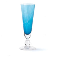 Nina Campbell Jewel Champagne Flute - Aquamarine