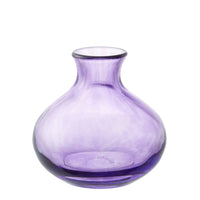 Nina Campbell Amethyst Jewel Bud Vase against a white background