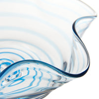 Nina Campbell Swirl Bonbon Bowl Aqua close up rim