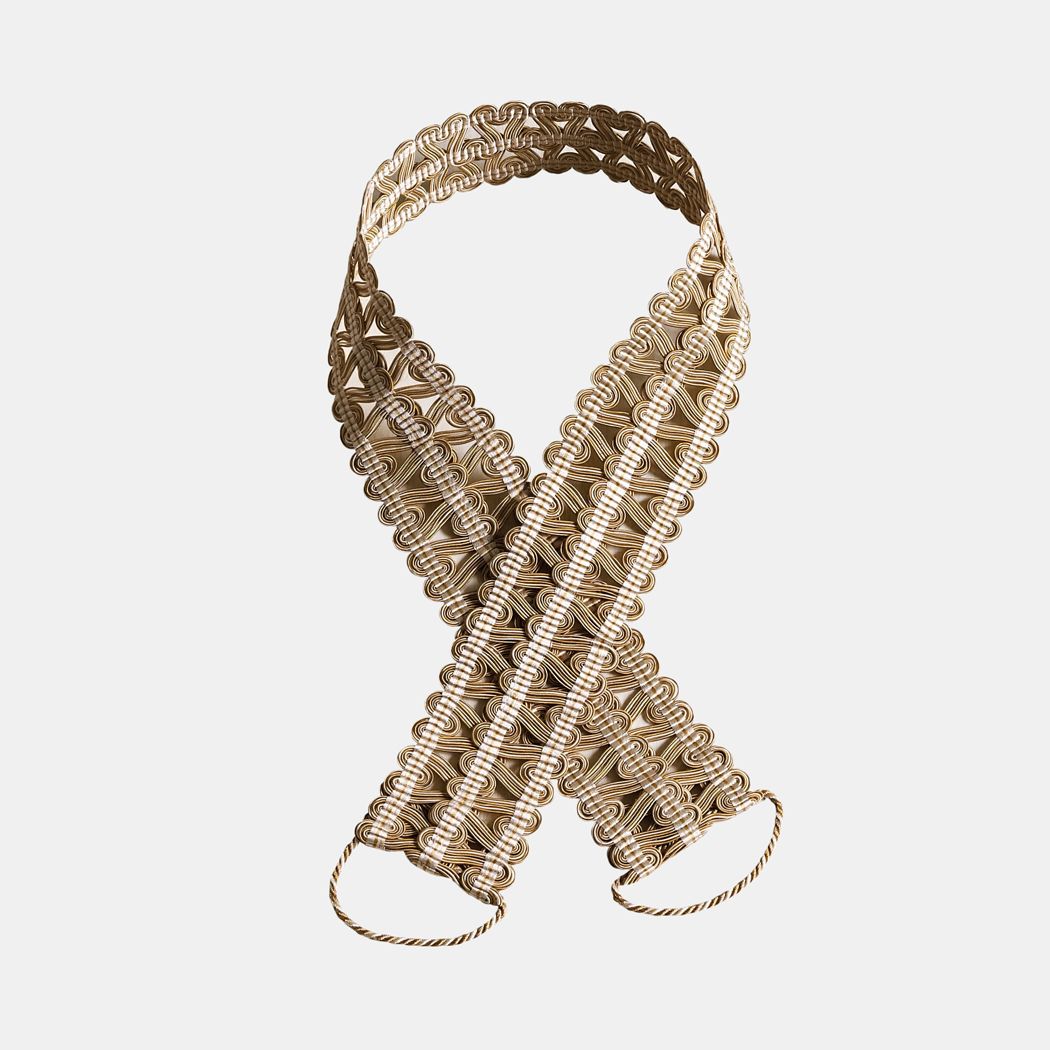 Trimming Woodsford Lattice Embrace Sand/Cream NCT506-06