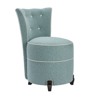 Coco Dressing Table Chair in Cardot Aqua