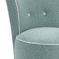 Coco Dressing Table Chair in Cardot Aqua