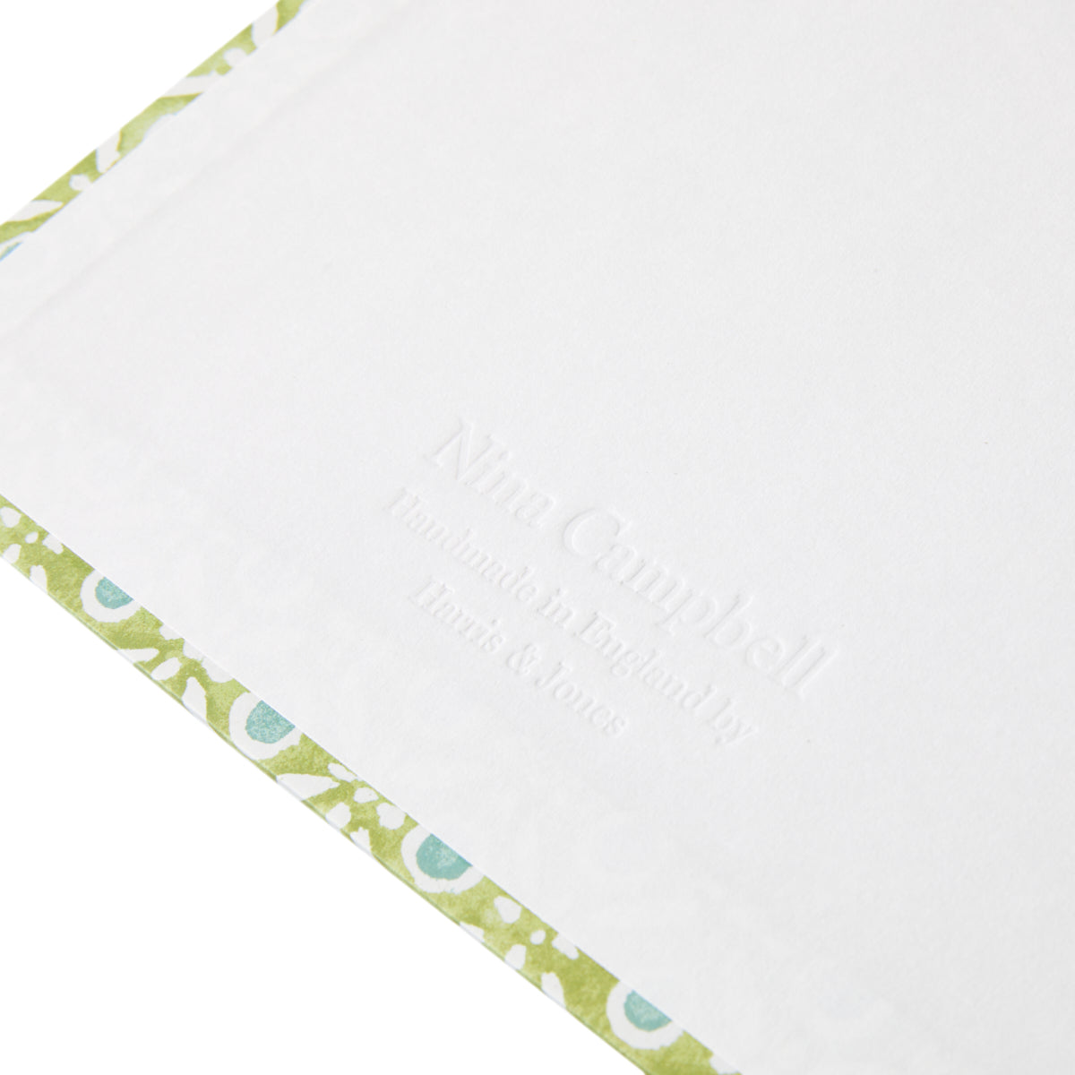 A4 Boxfile Batik Dots Green/Aqua