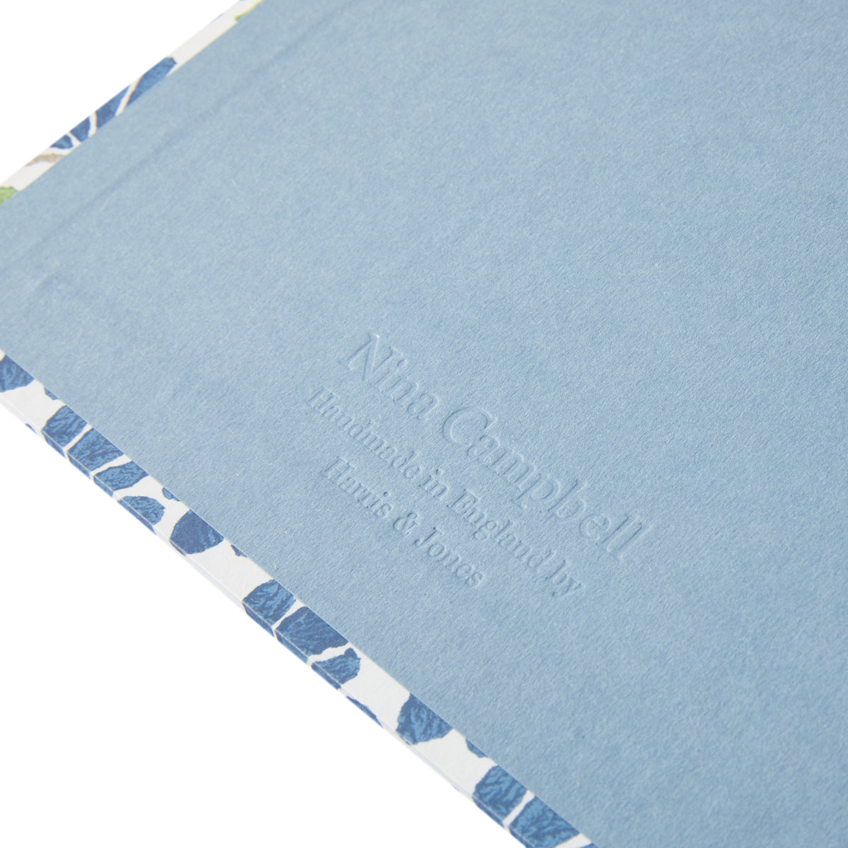 A4 Boxfile Ginko Tulips Blue/Green