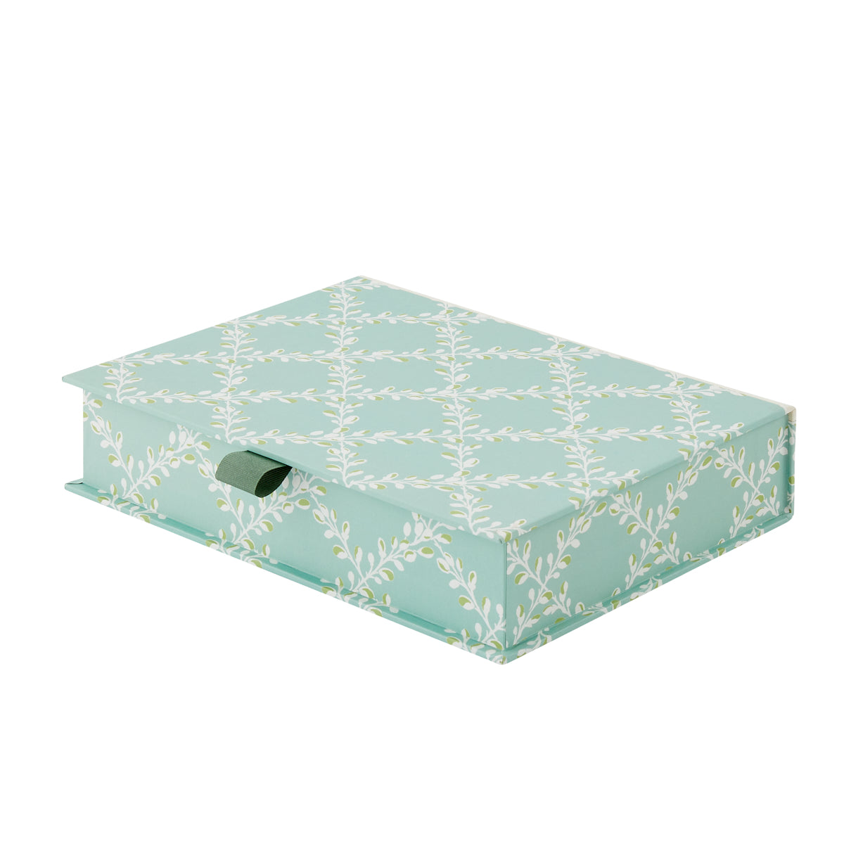 A5 Keepsake Bud Trellis Aqua