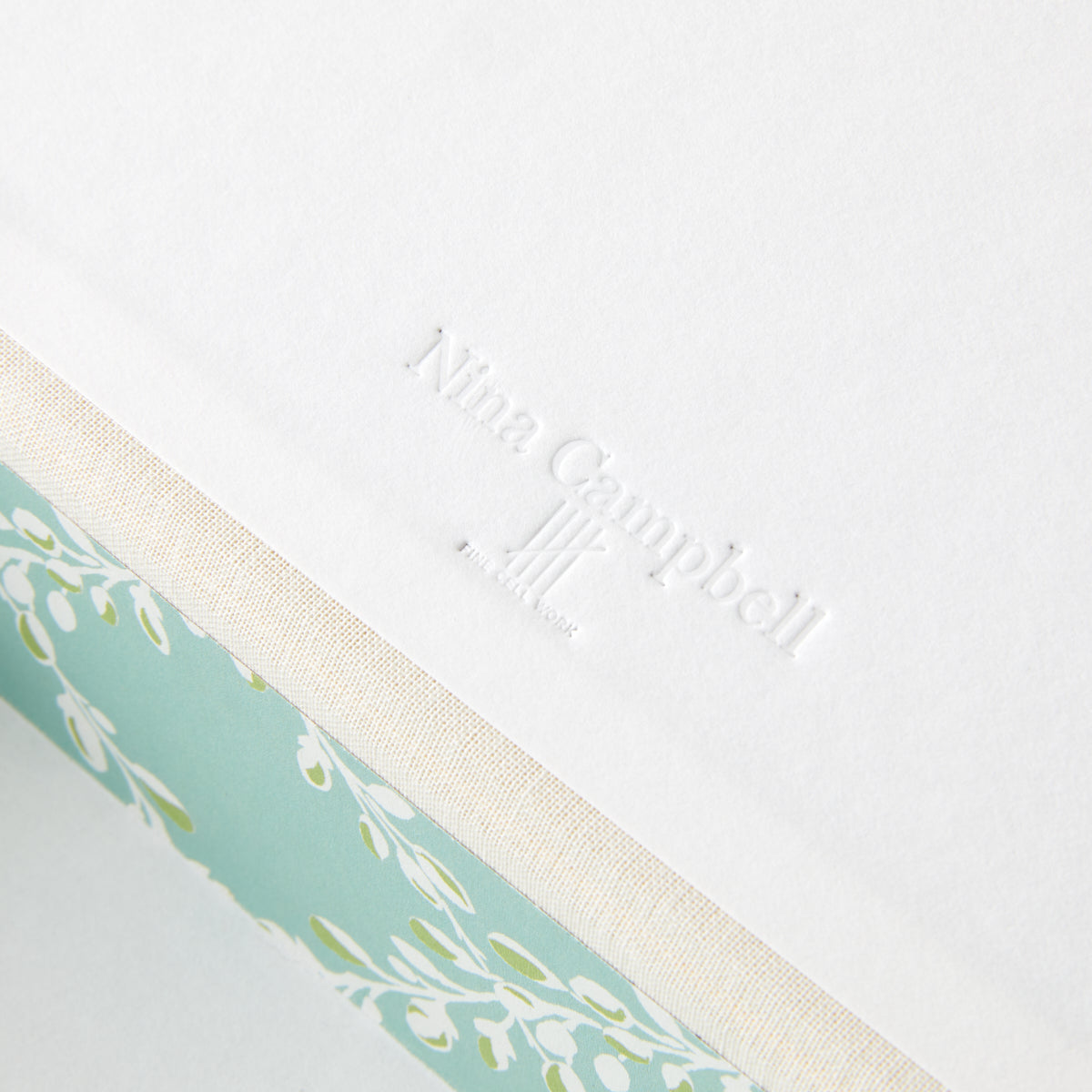 A5 Keepsake Bud Trellis Aqua
