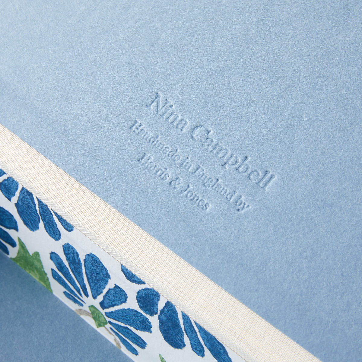 A5 Keepsake Ginko Tulips Blue/Green