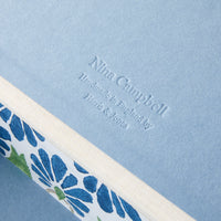 A5 Keepsake Ginko Tulips Blue/Green