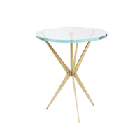 Nina Campbell Arthur Side Table against white background