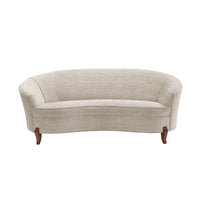 Nina Campbell Audrey Sofa in light fabric against a white background