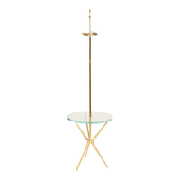 Nina Campbell Arthur lamp table against a white background
