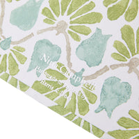 A4 Clipboard Ginko Tulips Green/Aqua