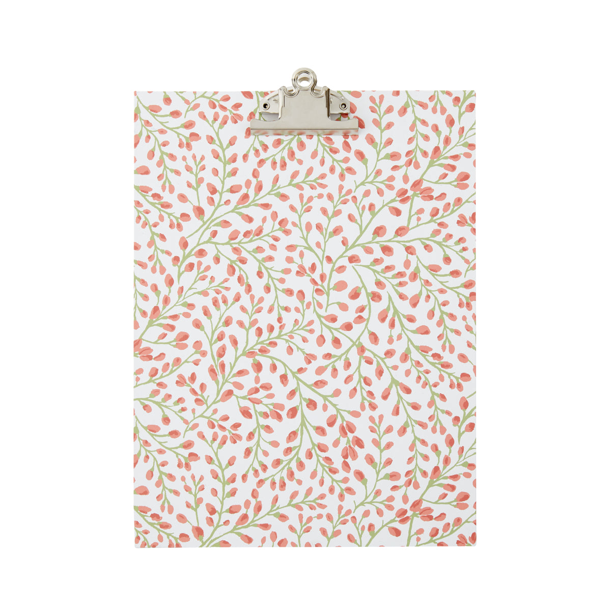 Nina Campbell A4 Clipboard All Over Buds - Coral
