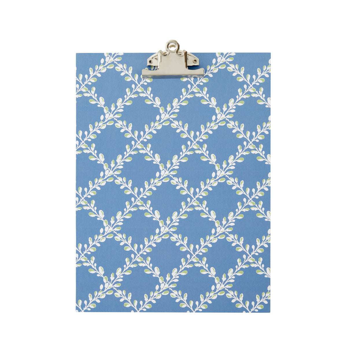 A4 Clipboard Bud Trellis Blue