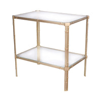Nina Campbell Pagoda End Table against a white background