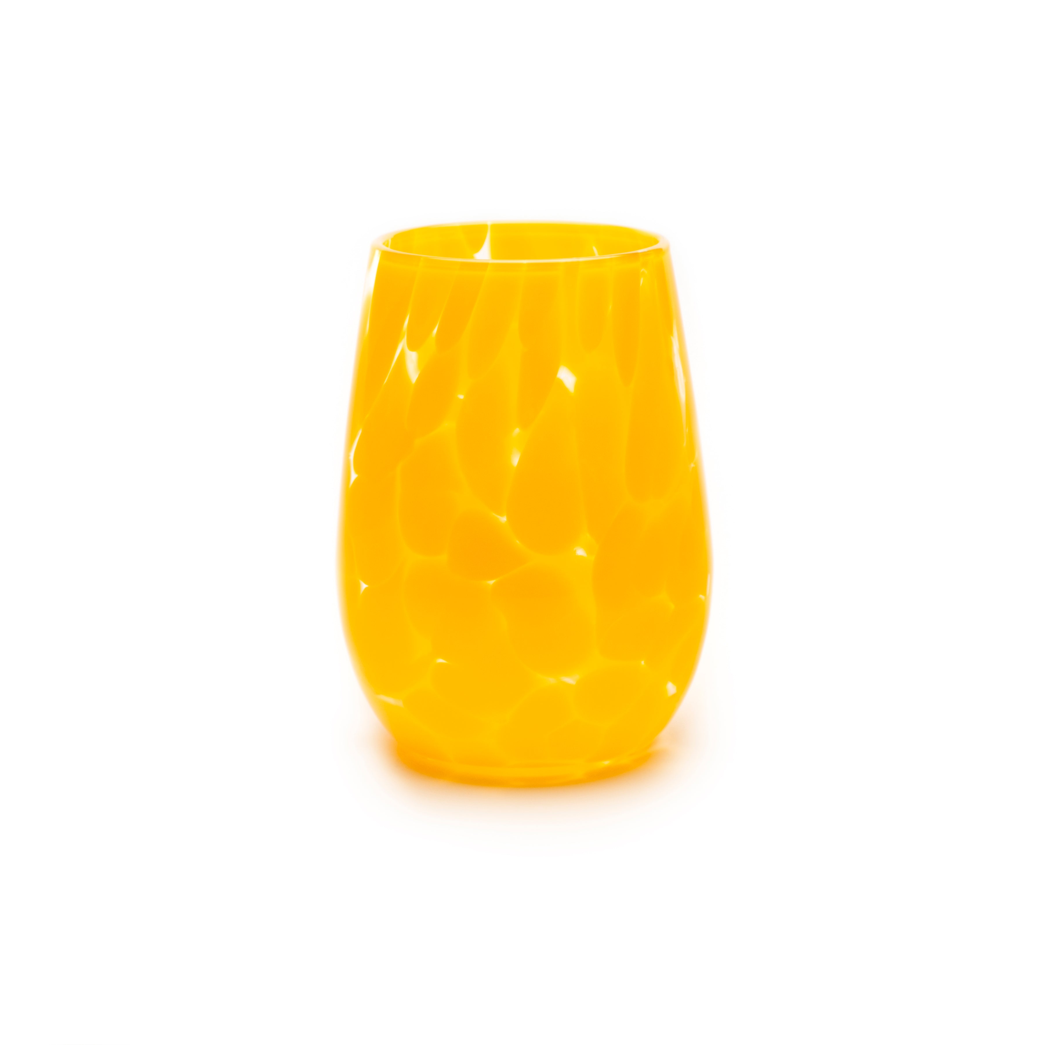 Stemless Wine Glass Fritsy Mango