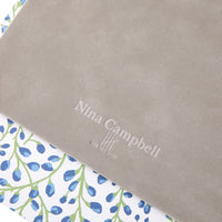 Nina Campbell Letter Tray All Over Buds - Blue