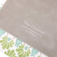 Letter Tray Ginko Tulips Green/Aqua