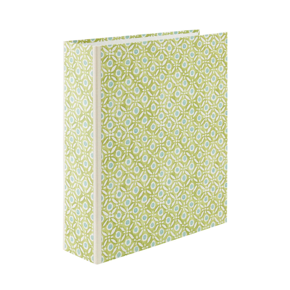 Lever Arch Folder Batik Dots Green/Aqua