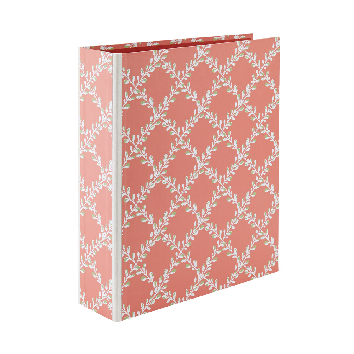 Lever Arch Folder Bud Trellis Coral
