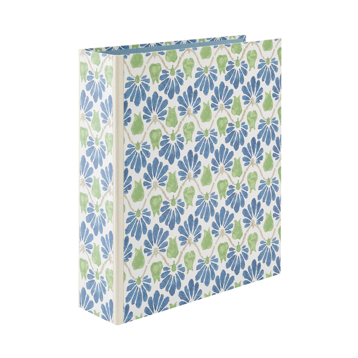 Nina Campbell Lever Arch Folder Ginko Tulip - Blue/Green