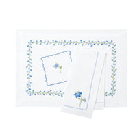Placemat Bud - Blue/Green 48x33cm