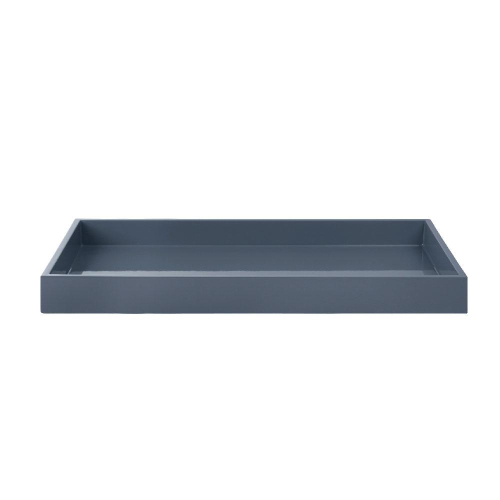 Nina Campbell Lux Tray Medium Blue Indigo against a white background