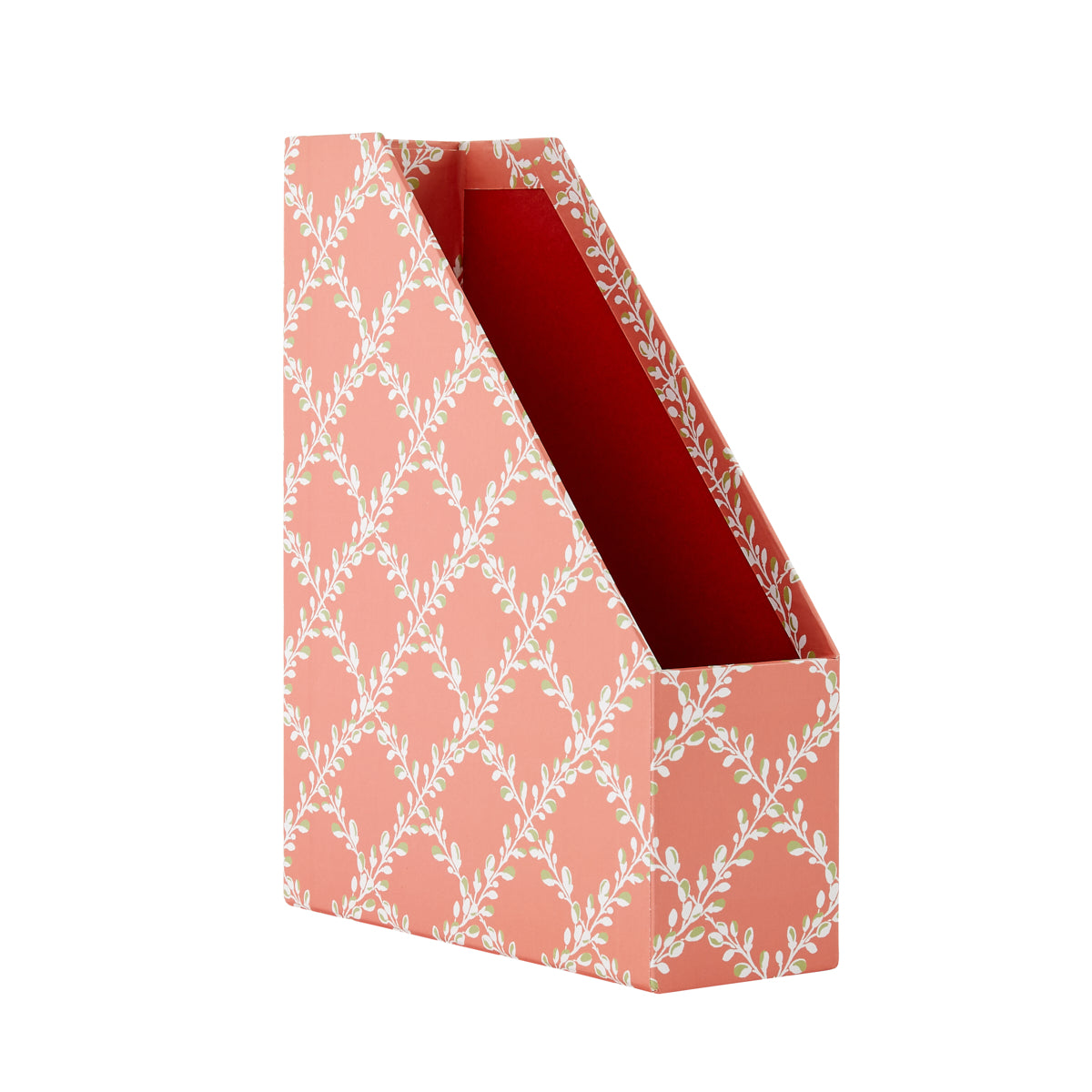 Magazine File Bud Trellis Coral