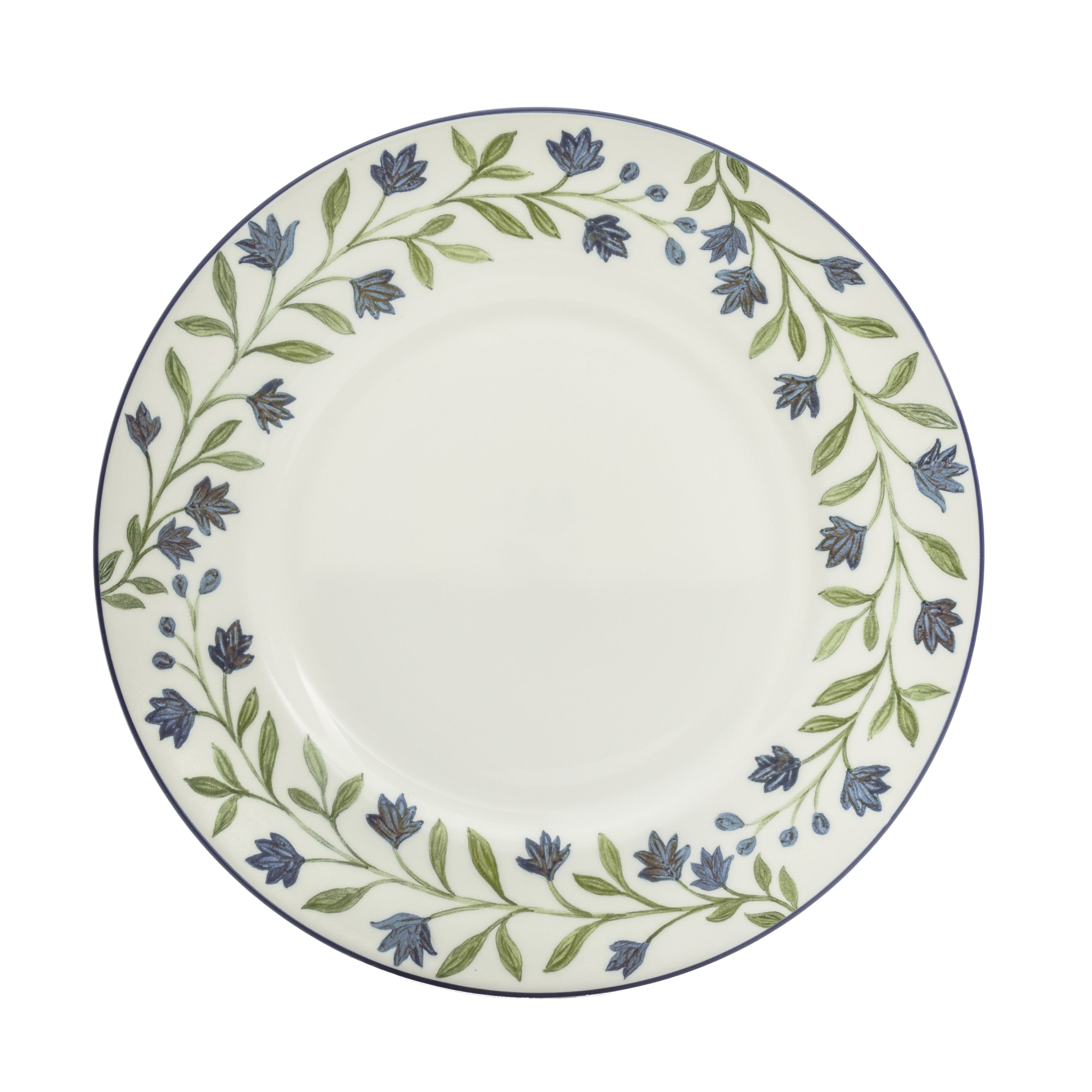 Marguerite 10" Dinner Plate Blue